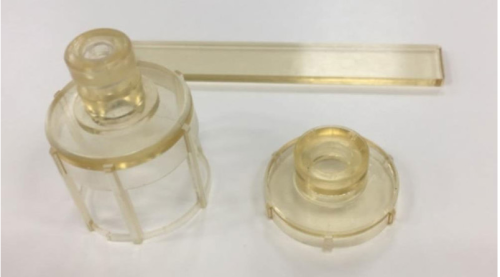 試作したバイオプラスチック製品