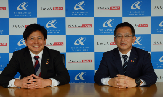 前沢氏㊨と藤澤氏㊧