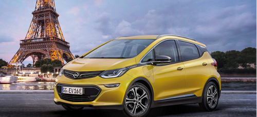 GM傘下のOpelが公開したEVのChevy Bolt