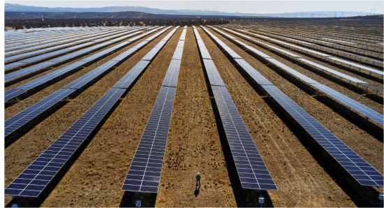 アップルの自社運営の太陽光発電設備