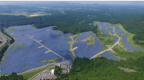 鹿児島県霧島市太陽光発電所」