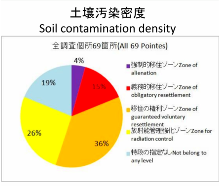 全調査地点の汚染状況の分類