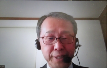 渡辺氏（インタビューはオンラインで行いました）