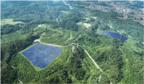 狭山に設立する太陽光発電設備
