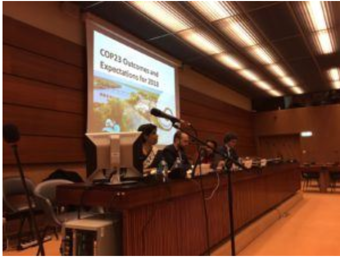 cop23の会議模様