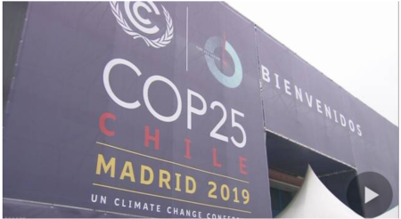 昨年、急遽、開催地を変更したCOP25