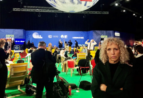 COP26にアクティビストとして参加したモーガン氏