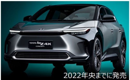 トヨタの「bZ4X」