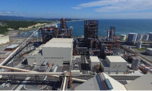 広野IGCC発電所の全景