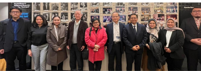 FCCJの会議室前で
