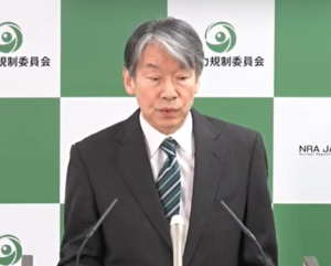 原子力規制委員会委員長の山中伸介氏
